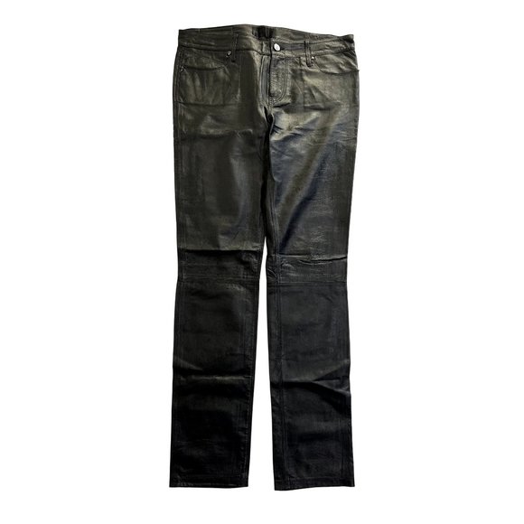 NWOT RtA faux Leather Pants in Black - Picture 1 of 5
